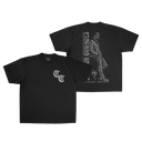 COMPTON COWBOYS LEANING BLACK T SHIRT